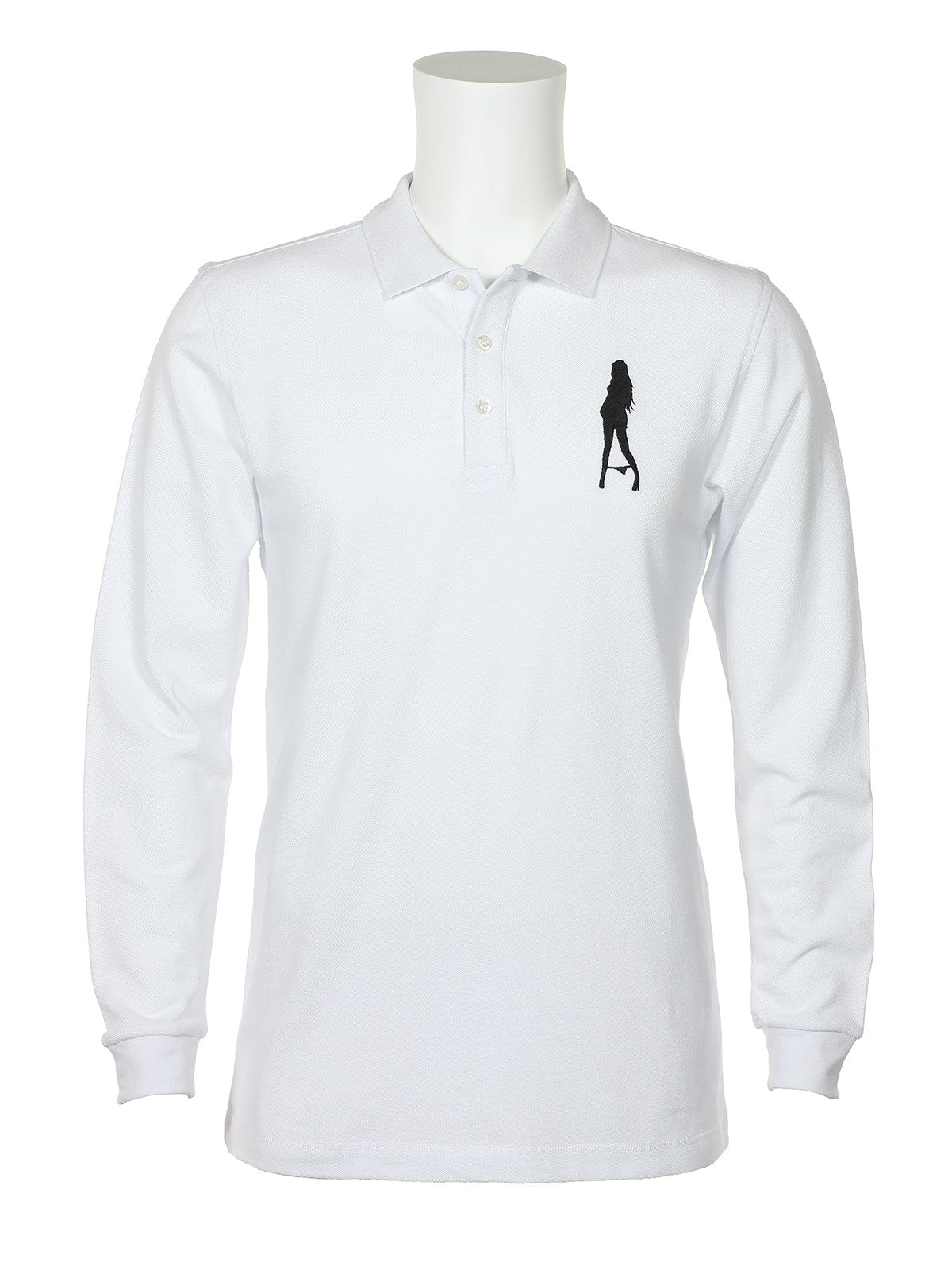 Charles Long Sleeve Pique Polo