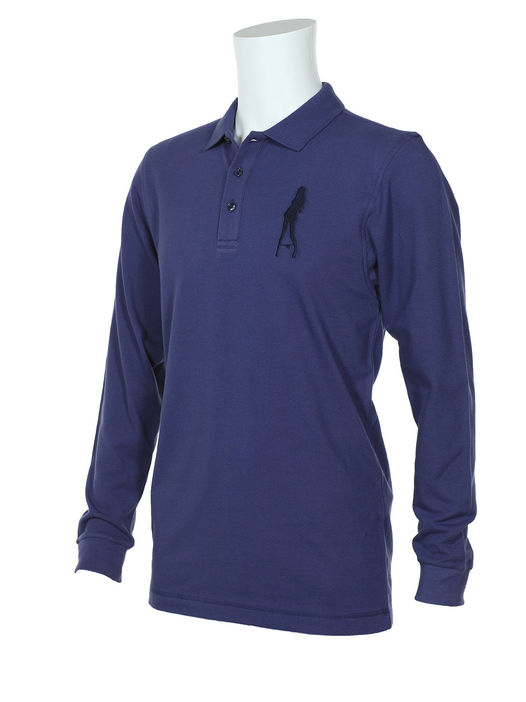 Charles Long Sleeve Pique Polo
