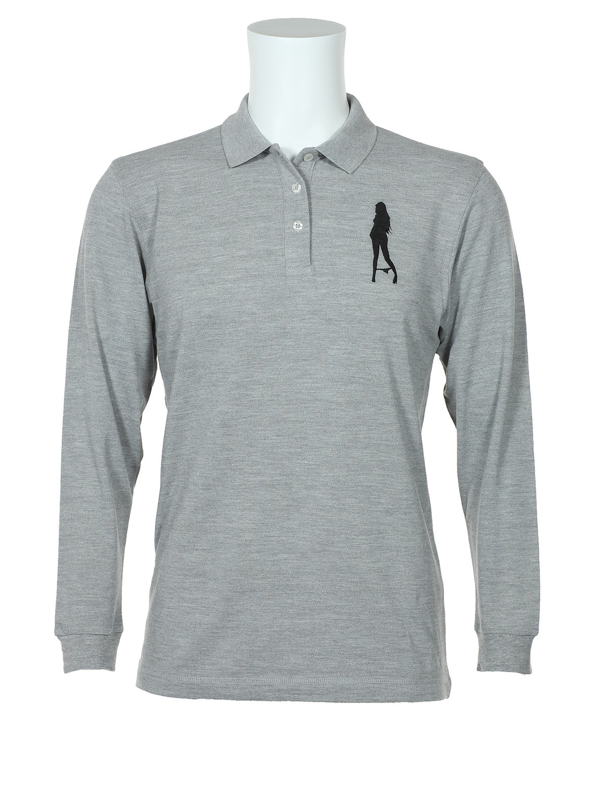 Charles Long Sleeve Pique Polo
