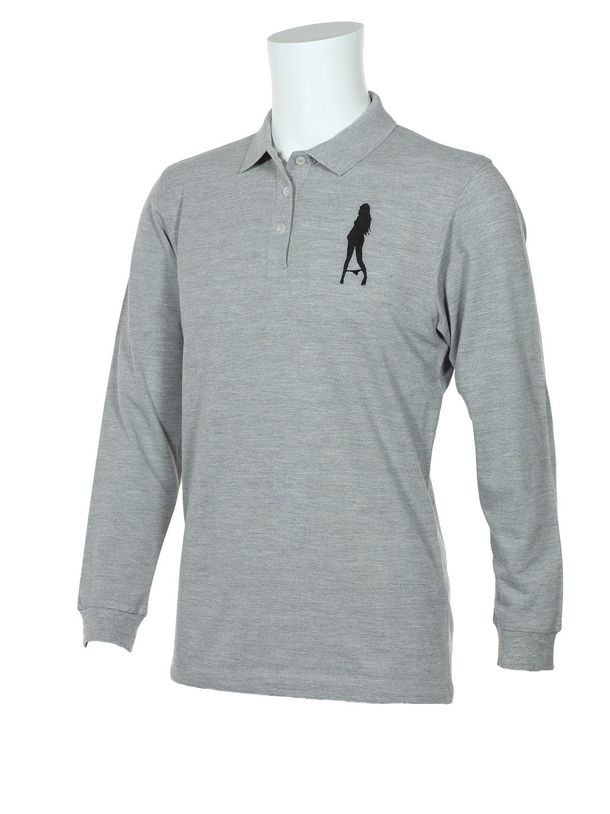 Charles Long Sleeve Pique Polo