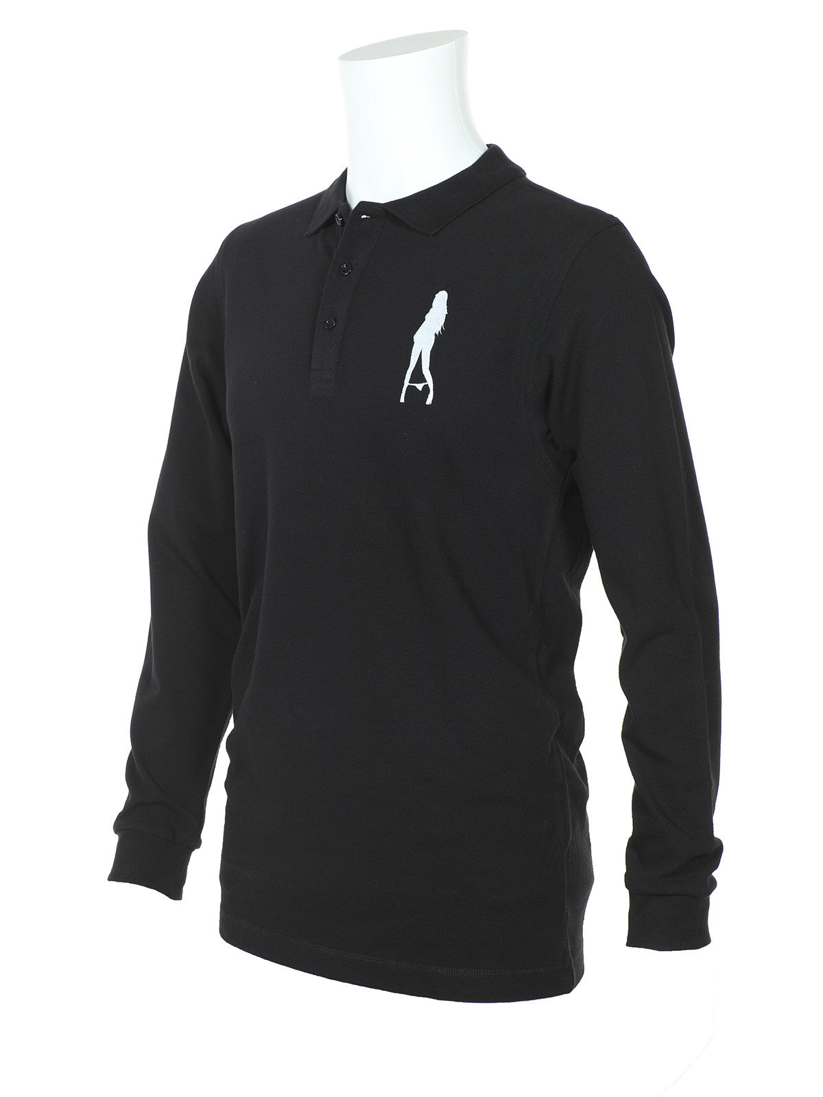 Charles Long Sleeve Pique Polo