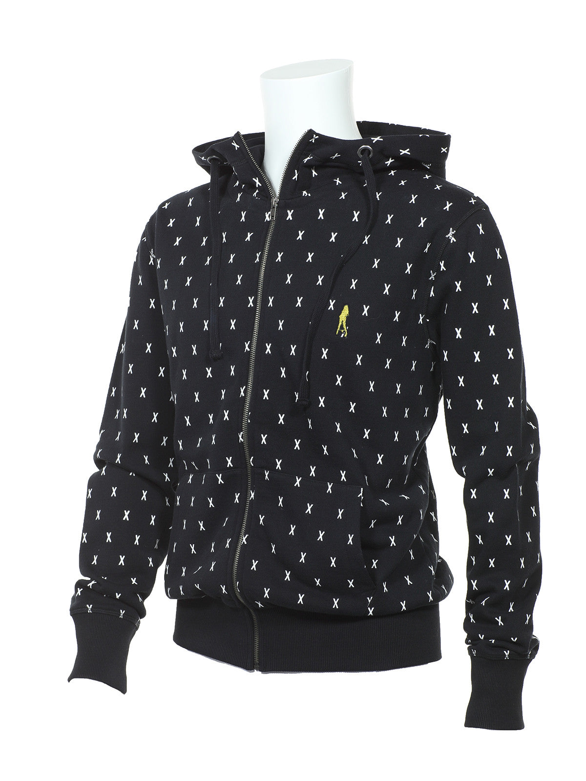 X Monogram Zip-Up Hoodie
