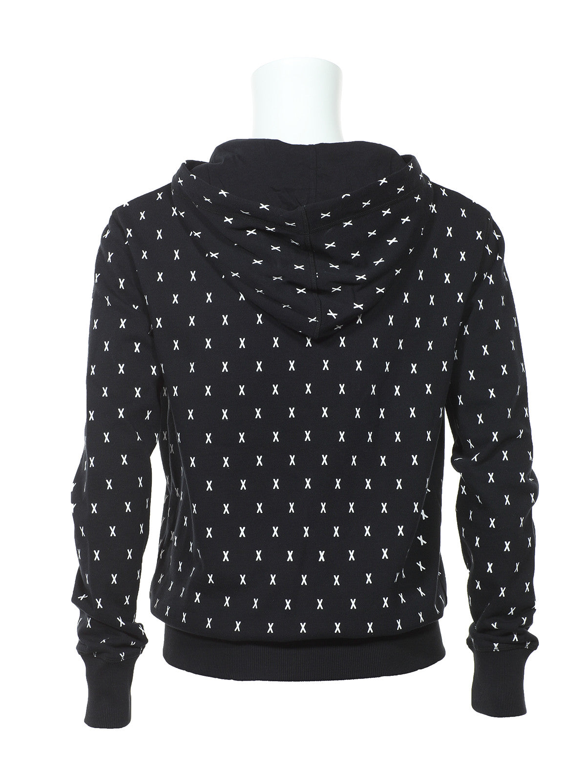 X Monogram Zip-Up Hoodie