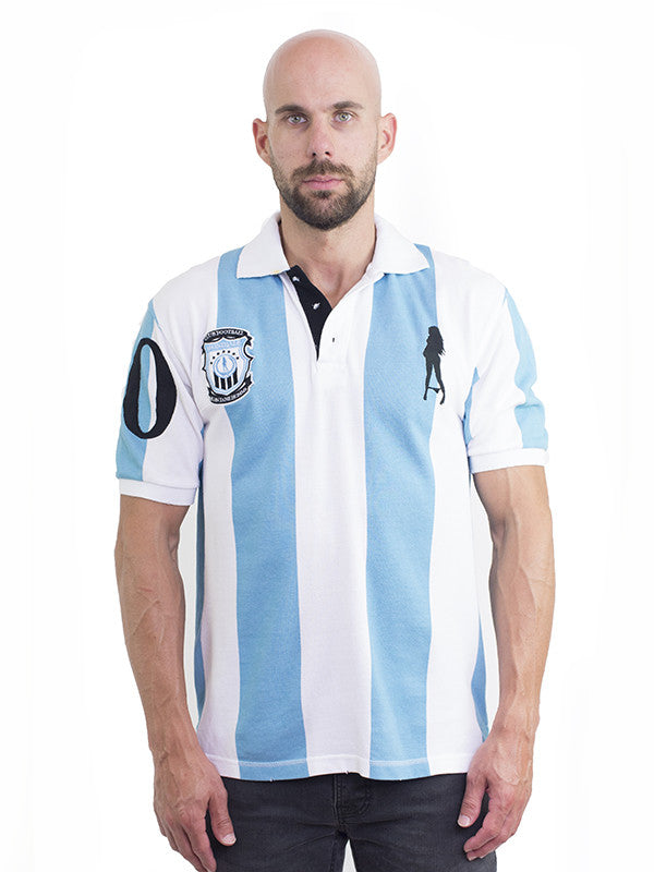 Jeremiah World Cup Pique Polo - Argentina