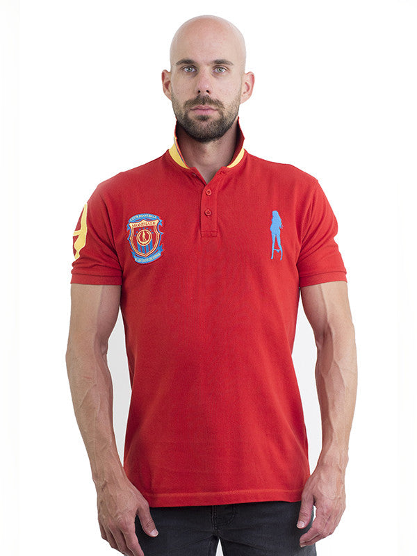 Jeremiah World Cup Pique Polo - Spain