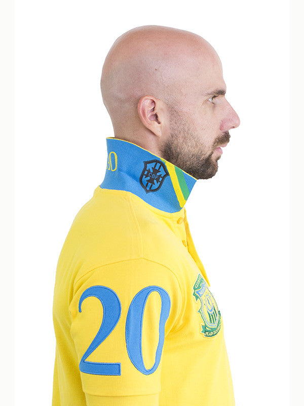 Jeremiah World Cup Pique Polo - Brazil
