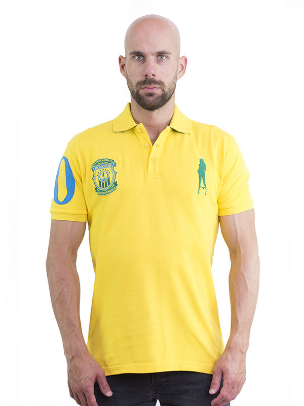 Jeremiah World Cup Pique Polo - Brazil