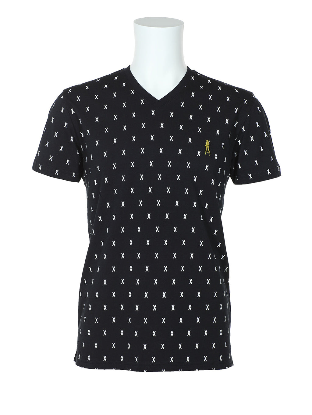 X Monogram V-Neck T-Shirt