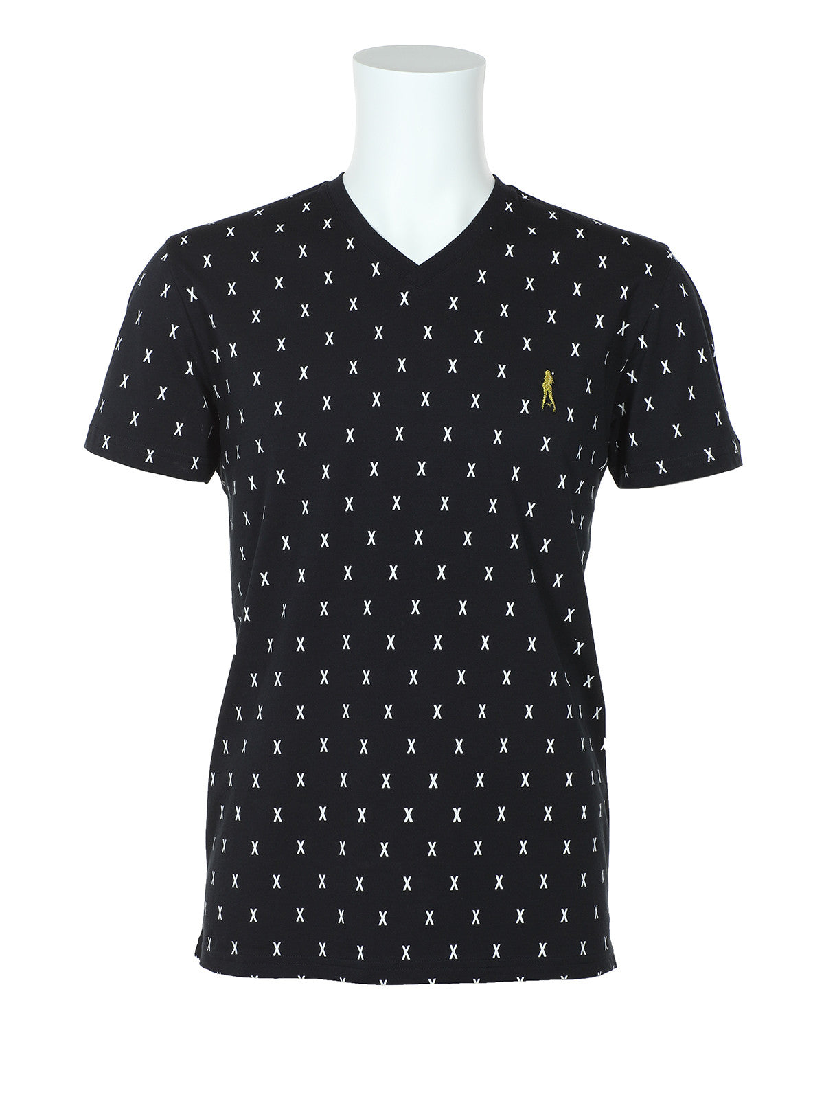 X Monogram V-Neck T-Shirt